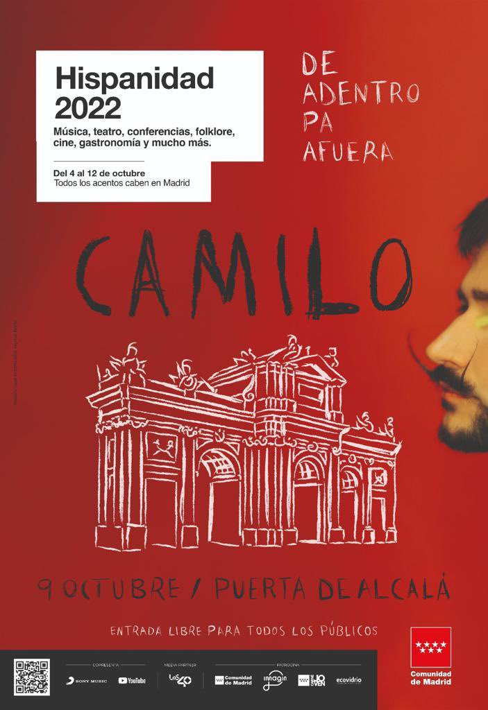 Concierto gratis de Camilo Madrid