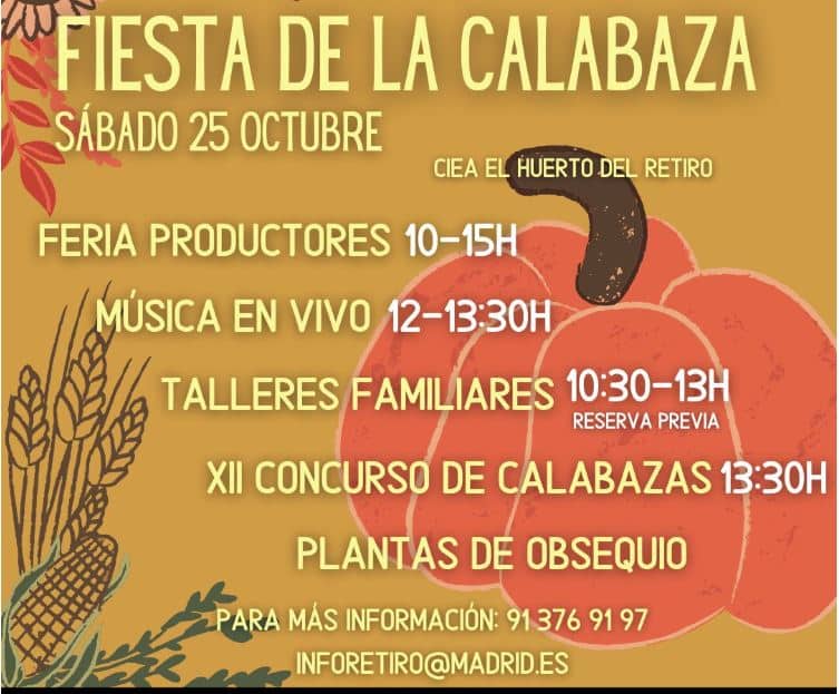 fiesta de la calabaza 2025