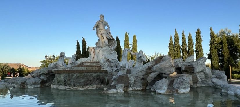 Parque Europa-Fontana de Trevi-Foto original madrid4u