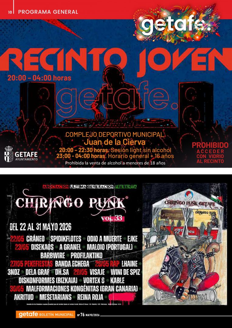 Fiestas Patronales de Getafe 2026