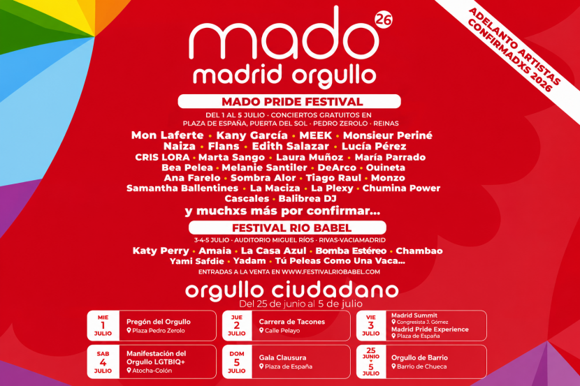 Fiesta del Orgullo Madrid 2026