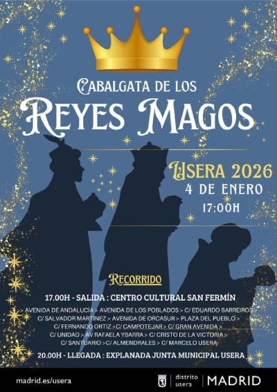 Cabalgata de Reyes Usera 2026