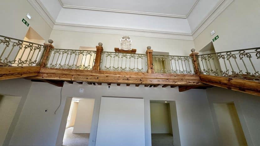 Museo Palacio de El Capricho en Madrid-Restauración interior del Palacio de El Capricho-Foto original madrid4u