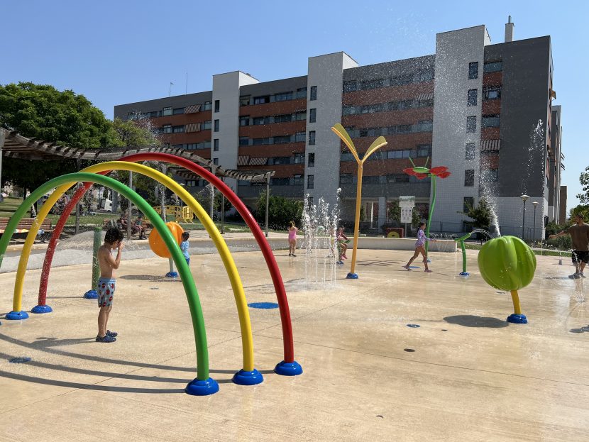 Tres Parques con juegos de agua en Alcorcón gratis-Foto original madrid4u