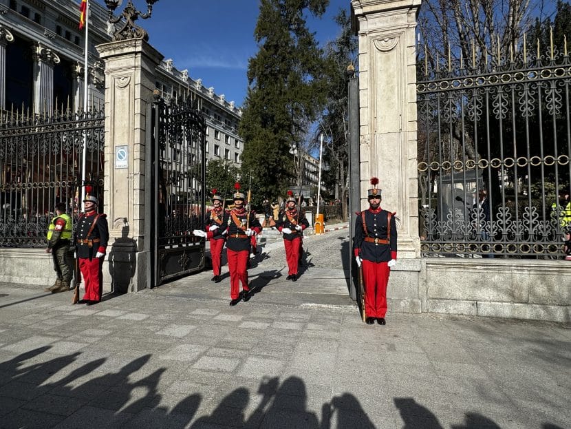 Relevo de la Guardia Palacio de Buenavista