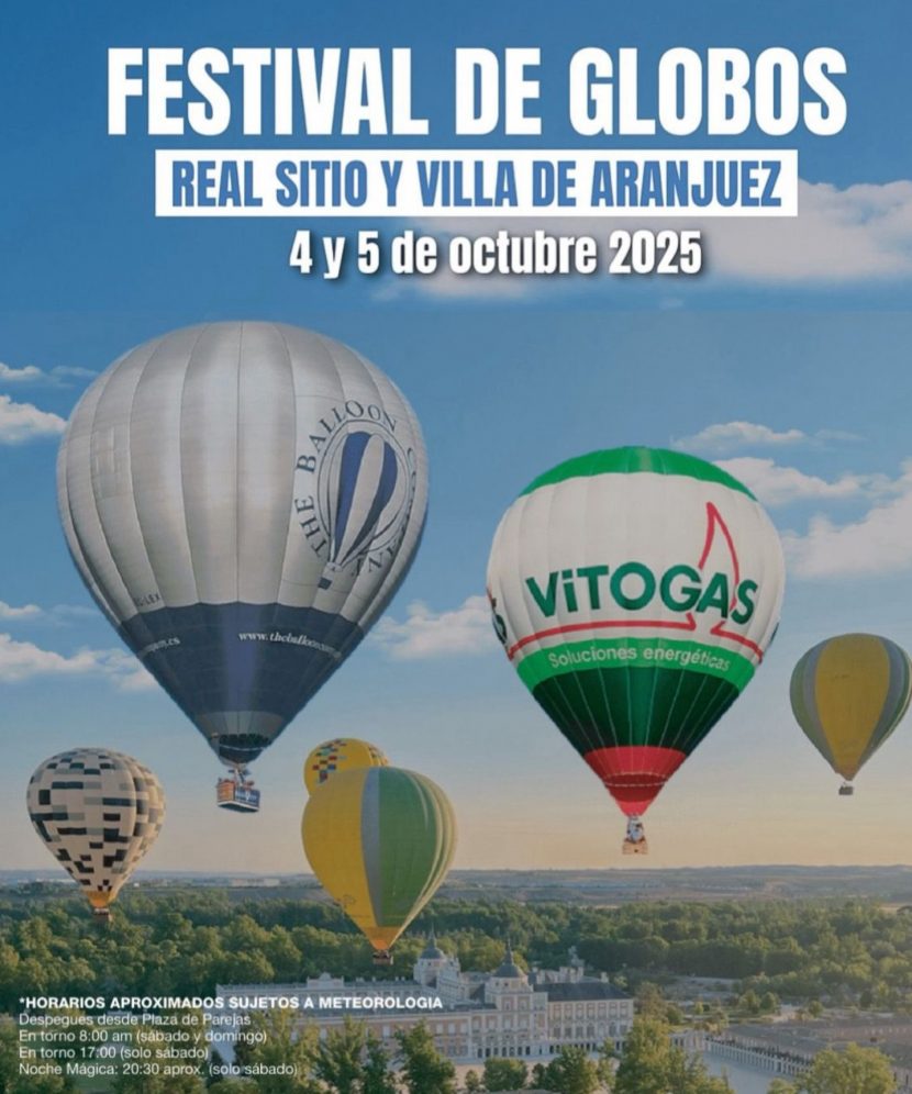 planes gratis en Madrid en octubre-festival de globos