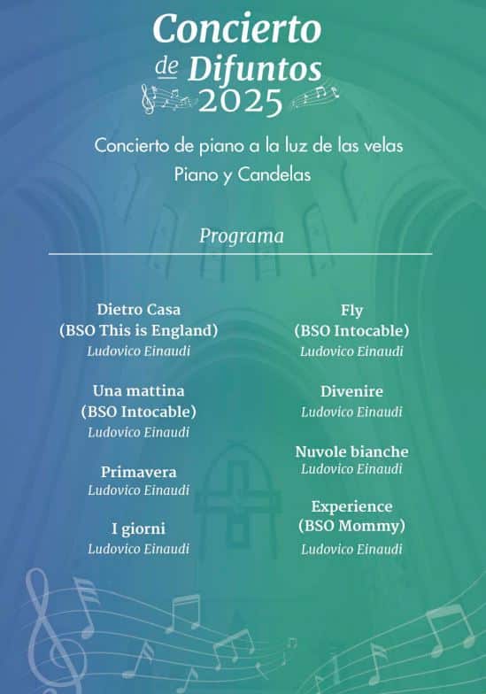 Concierto de Difuntos y visitas guiadas