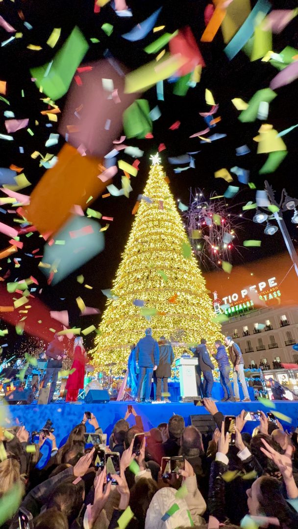 Encendido Luces navidad madrid