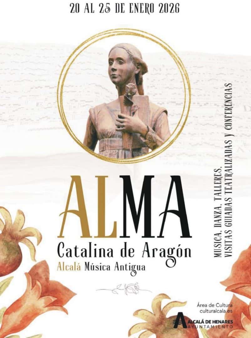 planes gratis en Madrid Enero-Festival ALMA Catalina de Aragón en Alcalá de Henares