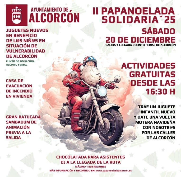 PAPANOELADA ALCORCON 25-planes gratis en Madrid Diciembre