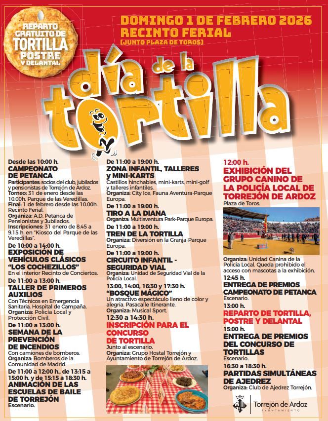 Día de la Tortilla en Torrejón de Ardoz 2026