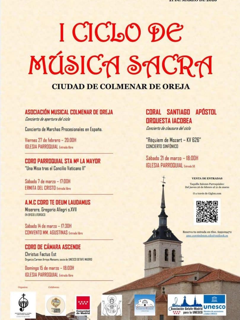 I Ciclo de Música Sacra en Colmenar de Oreja