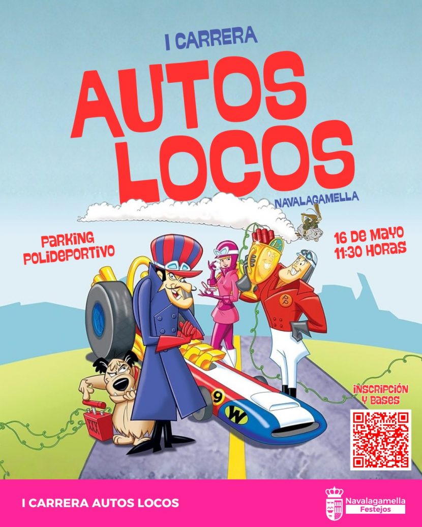 planes gratis en Madrid mayo-I Carrera de Autos Locos en Navalagamella