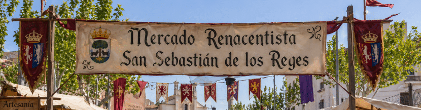 Mercado Renacentista San Sebastián de los Reyes 2026