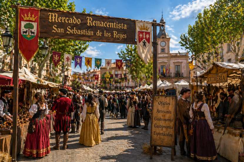 Mercado Renacentista en San Sebastián de los Reyes 2026