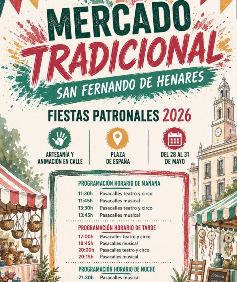 Fiestas Patronales de San Fernando de Henares 2026