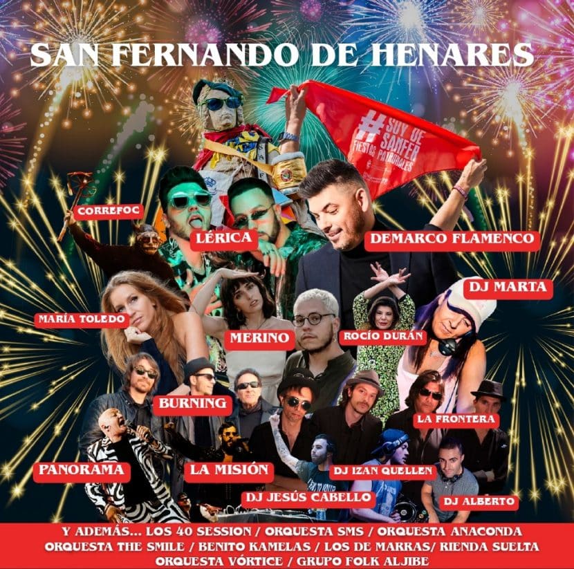Fiestas Patronales de San Fernando de Henares 2026