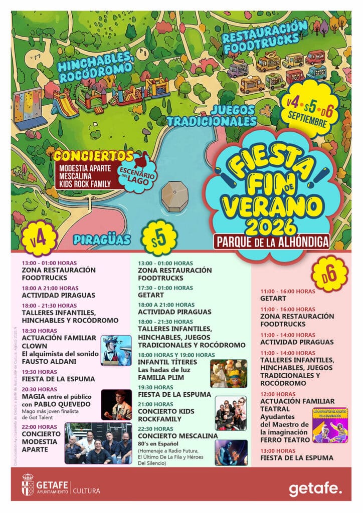 Fiesta Fin de Verano en Getafe