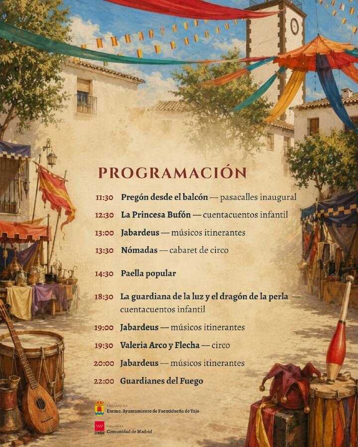 jornadas medievales Fuentidueña del tajo