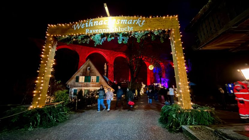 Mercadillo Navideño Ravennaschlucht Selva Negra: